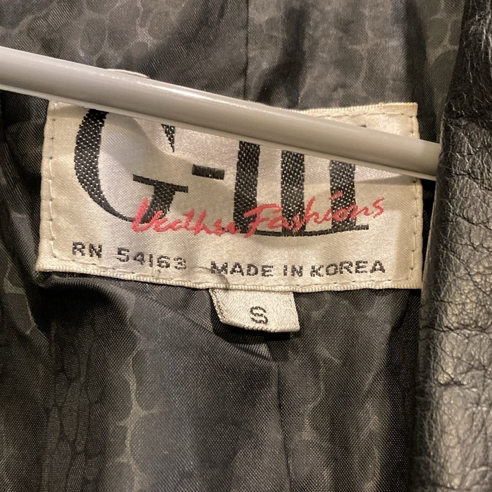 Vintage G-III Leather Fashions Long Leather Jacket - Picture 4 of 14
